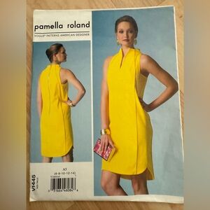 Vogue Pamella Roland, V1445 sewing pattern, New